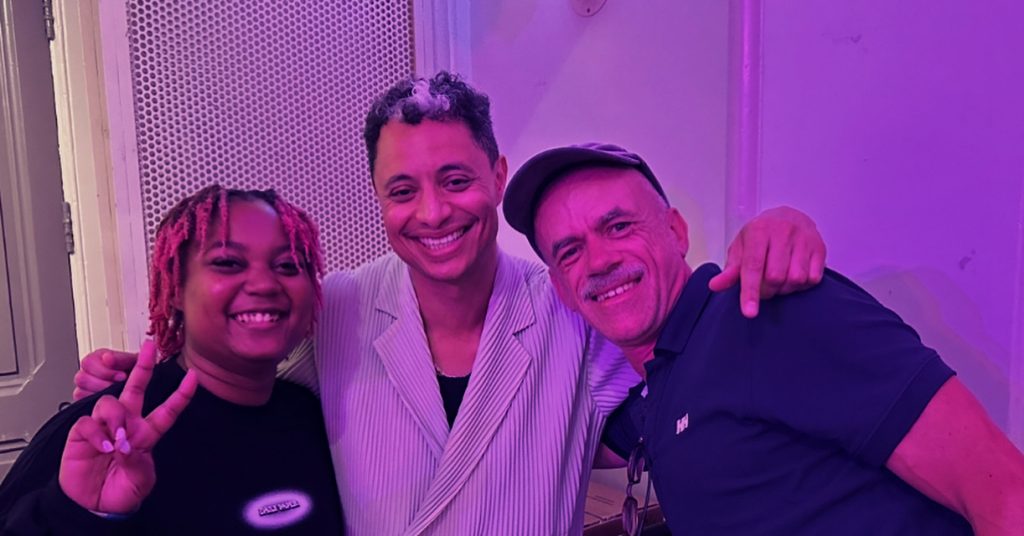 With Ebban Dorsey and José James